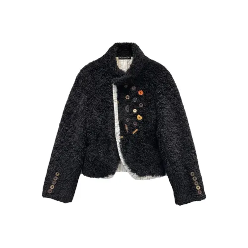 DOGANSON Черный Унисекс Пуховики