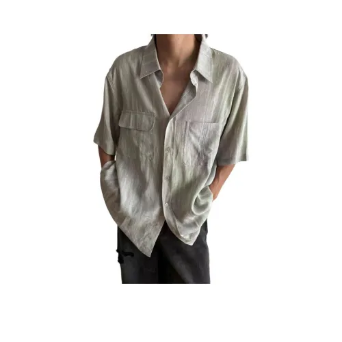 ONENINE34PM Абрикос Белый Унисекс Рубашки