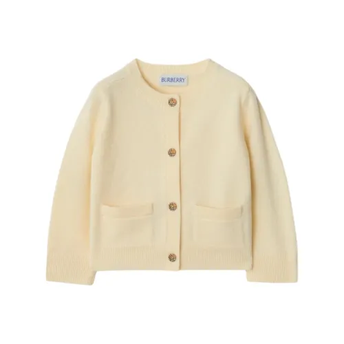 Burberry Айвори Белый KIDS Свитера