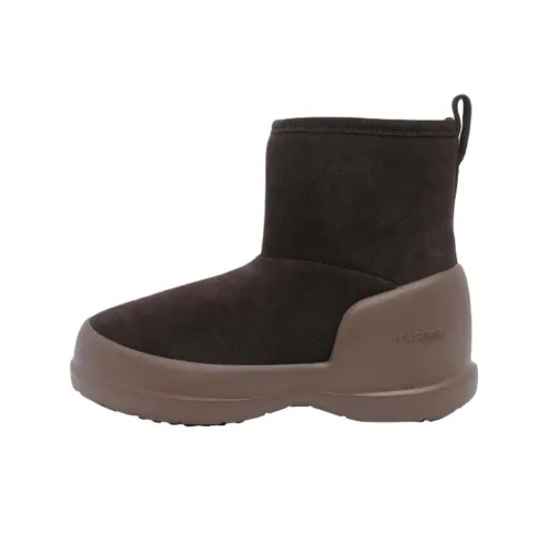 MOON BOOT Mezzaluna Короткие Сноубутсы Женские Коричневый
