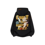 Тяжелый полиэстер-хлопок, черный (с флисовой подкладкой)