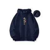 Темно-синий, флисовая подкладка