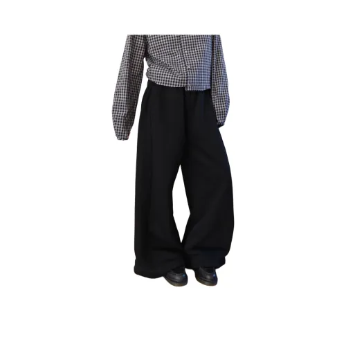 YIWANSHIDUO Черные Унисекс Джинсы