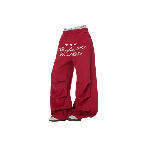 W7H1 Унисекс Повседневные Брюки