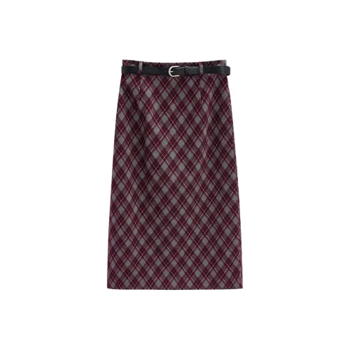 AIYIFU Повседневный длинный юбка женский