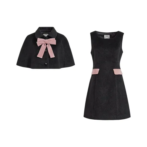 KUOSE Черный Женский Комплект с Юбкой