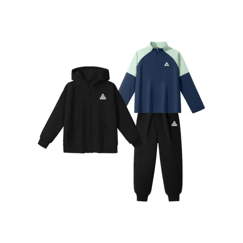 PEAK Черный PK Logo White Силикон K Темно-синий Синий PK Зелёный Треугольник Силикон K Черный PK Logo White Силикон K KIDS Повседневная Спортивная Одежда