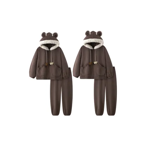 Kerener Pajama Комплект Женский Кофейный