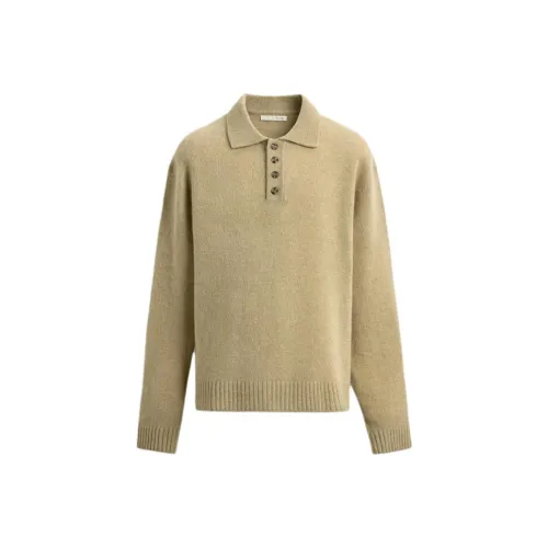 ZARA Light Green Мужская Поло