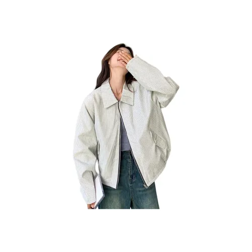 Langqing Двустороннее пальто бесплатно волна прозрачный бренд наклеенный женское короткое пальто