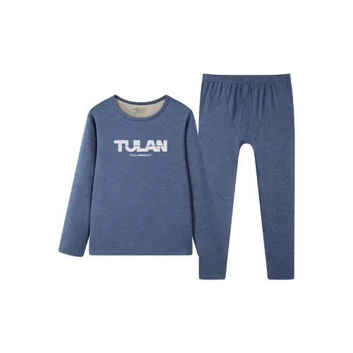 TULANDUO Джинсовый синий Мужской Термокомплекты