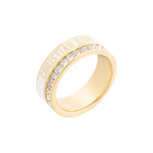 DIOR Металл Кольца Унисекс Золото Белый