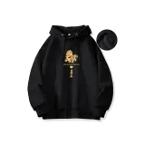 Чёрный, флисовая подкладка