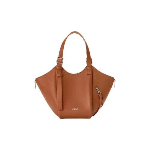 LOEWE Совместное издание Hammock Коровья кожа Сумка Женские Белка Коричневый