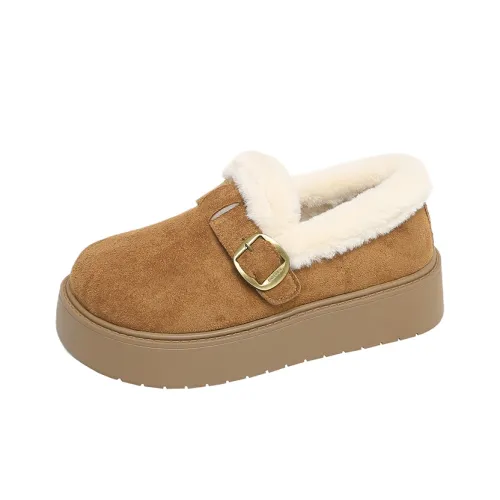 QINBU Birkenstock Стиль Утепленная обувь Теплоизоляционный Увеличение высоты Устойчивость к истиранию Противоскользящий