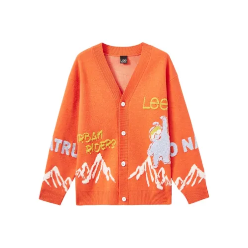 Ли совместный модель Апельсин Школьный возраст Свитера