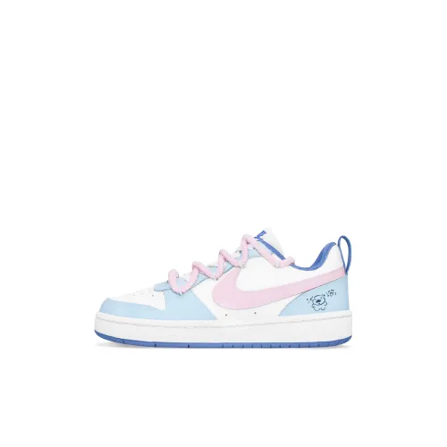 Nike Court Borough Hello Kitty Cute Противоскользящий Амортизация Устойчивый к истиранию Низкий Топ