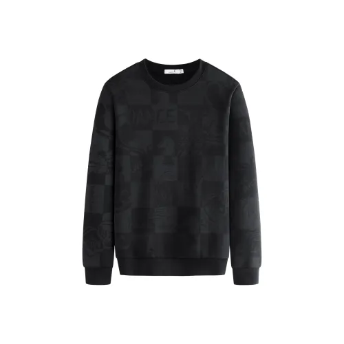 YULANGGONGWU Черный Мужской Свитшот