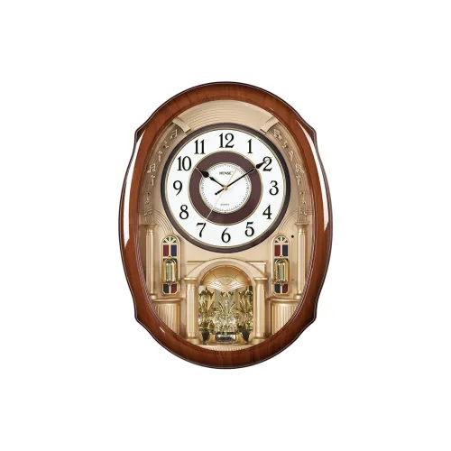 HENSE Механизм плавного хода секундной стрелки ABS Стена Часы Унисекс Белый циферблат HW6251