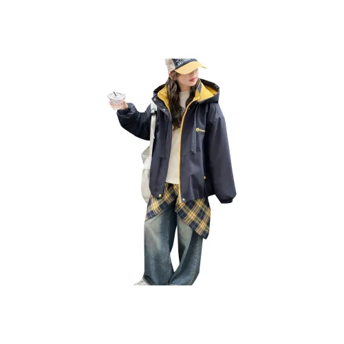 MUANMU Темно-синие детские куртки