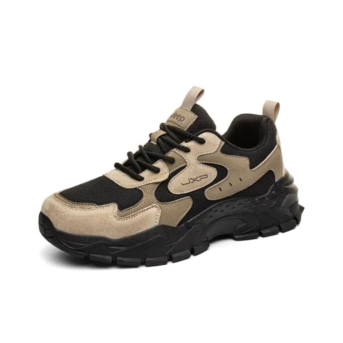 Jeep Городская Fashion Casual Обувь с увеличенной высотой устойчивая к истиранию дышащая с антискользящим низким верхом