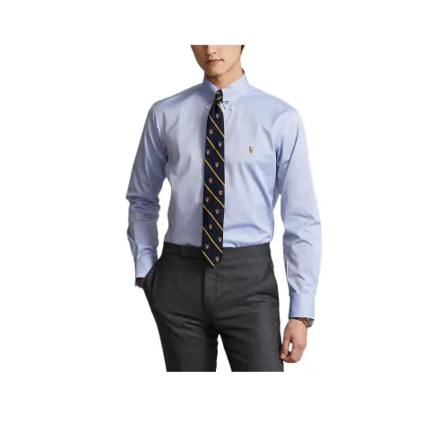 Polo Ralph Lauren SS24 Рубашка Мужская Синяя