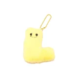 Буква Plush-L-[Multicolor Thread Beads]