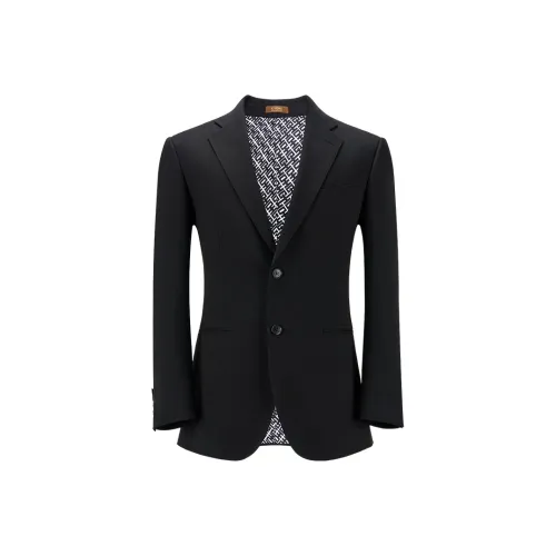 G·Mons Бизнес-костюм мужской черный нефритовый