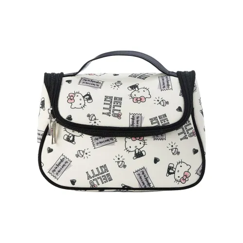 Sanrio Hello Kitty Холст Косметичка Женская Черная
