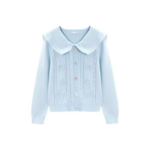 AIYIFU Saltwater Синий Женский Трикотаж