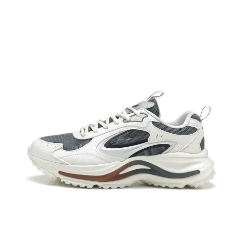 XTEP Уличная обувь Мужская Остаточный Белый Серый Тень Асфальтовый Серый