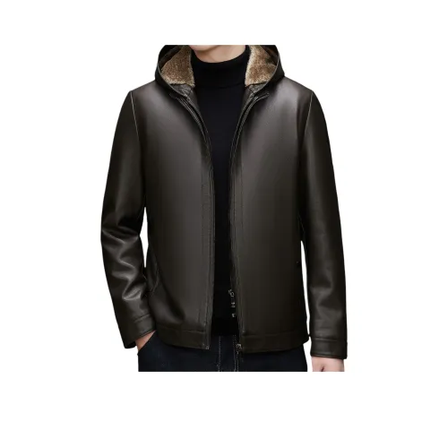 GL Унисекс Кожаные куртки