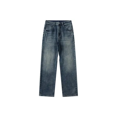 UKTK Электролиз Синий Унисекс Джинсы