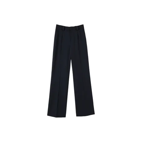 WANBAI Темно-синий женский повседневный штаны