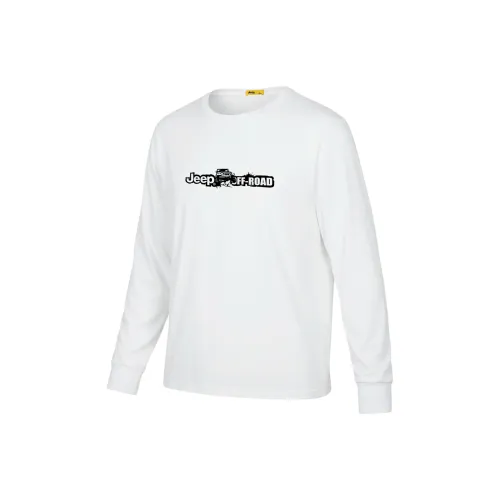 Jeep Длинный рукав T-рубашка унисекс
