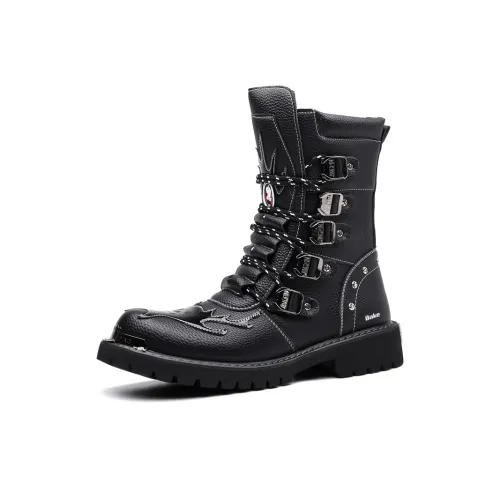 Bake Колено Высокий Мартин Ботин Мужской