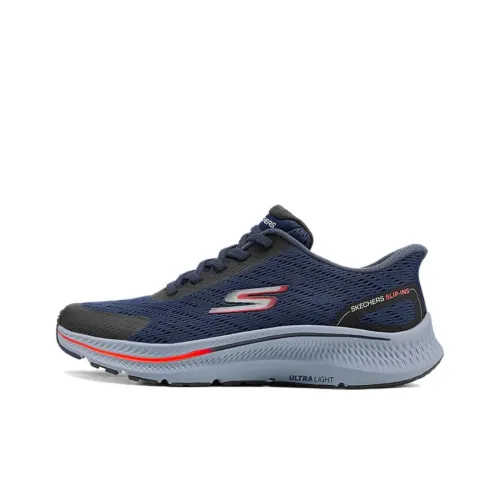 Skechers GO RUN CONSISTENT 2,0 Низкие Беговые Кроссовки Мужские Синие