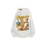 Тяжелый полиэстер-хлопок, белый, серый, фотиния (с флисовой подкладкой)