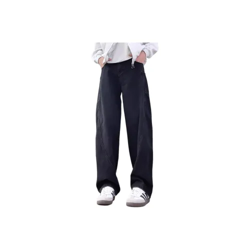 DEAR BETSY Черные Унисекс Повседневные Штаны