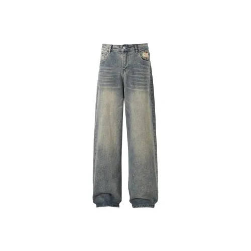 JZWSTUDIO Унисекс Повседневные Штаны