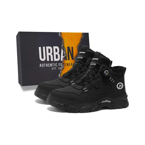 URBAN AUTHENTIC Колено Высокая Мартин Ботинка Средний Каблук Мужская