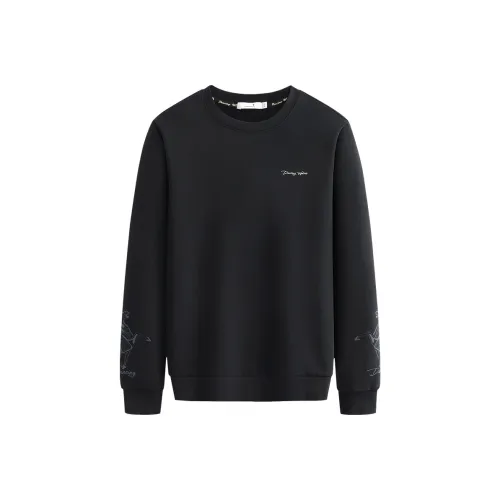 YULANGGONGWU Черный Мужской Свитшот