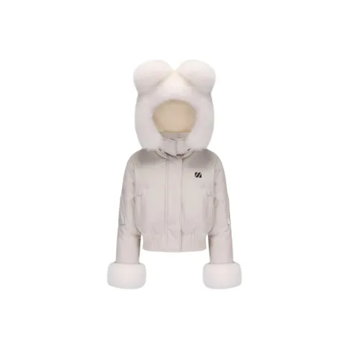 DITB Абрикос Женские Пуховики