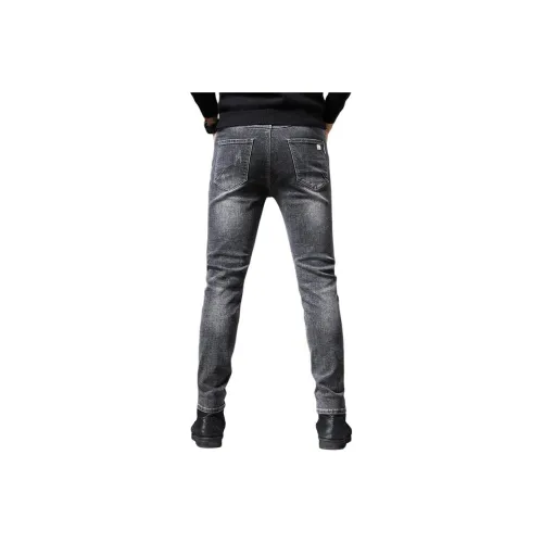 CHENYING Серый 1913 Унисекс Джинсы