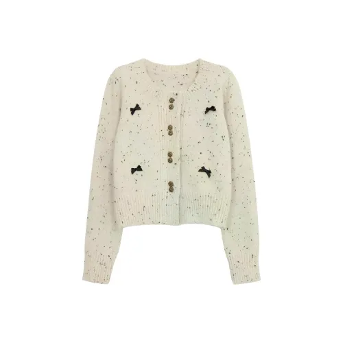 GUOZHEN Овсяный Женский Трикотаж