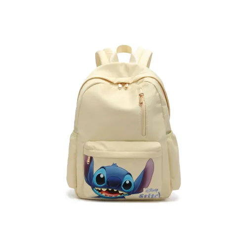 Disney Stitch Нейлоновый Рюкзак Стандартный Унисекс Xiaomi Желтый Пыльно-розовый Экрю