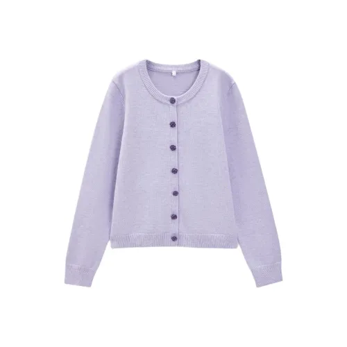 AIYIFU Фиолетовый Женский Трикотаж