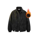 Черный с флисовой подкладкой