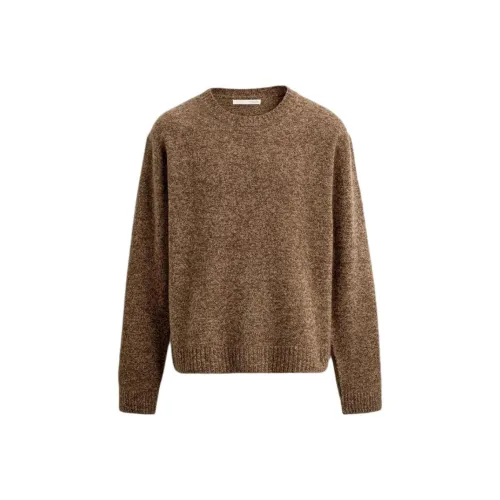 ZARA Коричневый Мужской Трикотаж