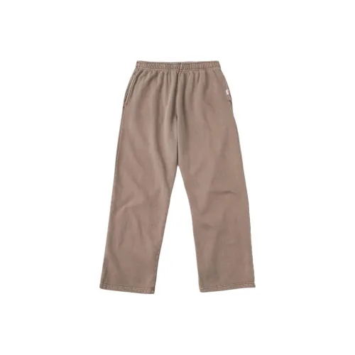 SSSTUFFF Тауповые Унисекс Вязаные Спортивные Штаны